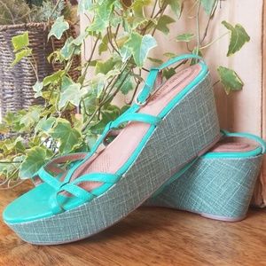 Corso Como platform wedge